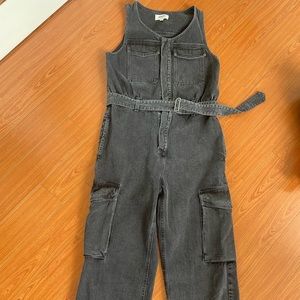 Black denim Agolde Jumpsuit